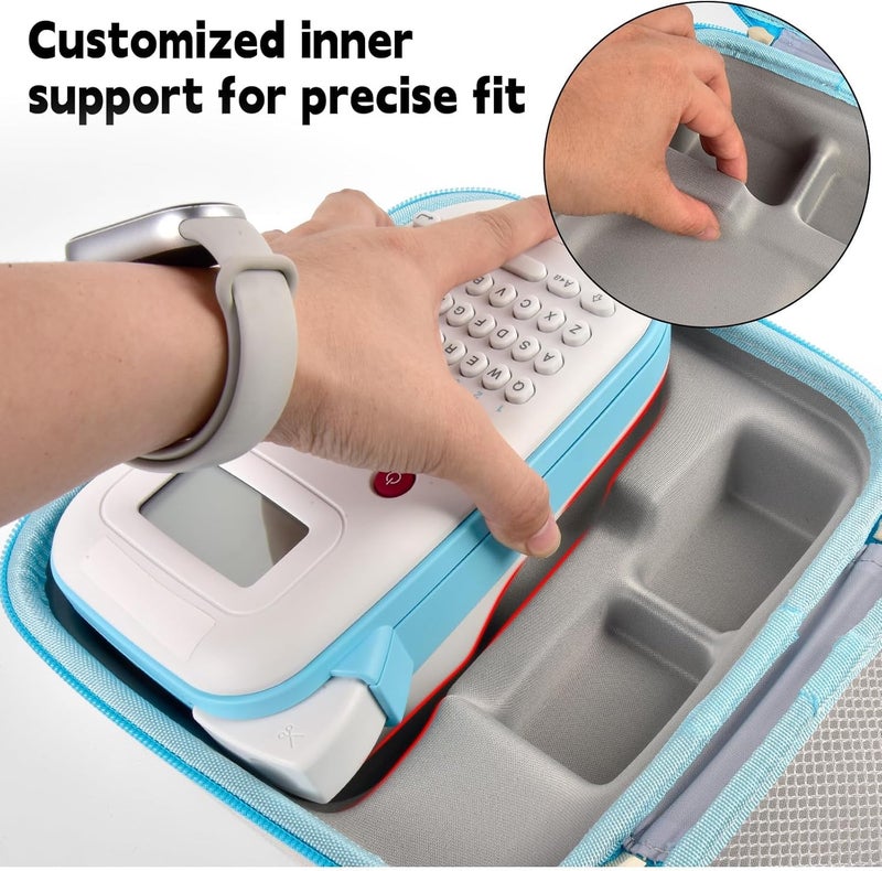 GWCASE Storage Case for Brother PT-N10 Personal Handheld Label Maker, Portable Carrying Holder Organizer for Label Tapes and Other Accessories（Bag Only） - Image 2